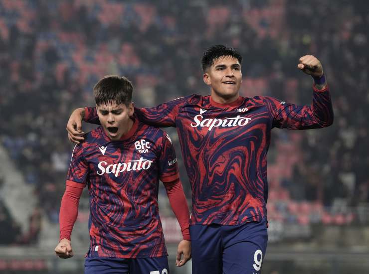 Dominguez esulta con Castro