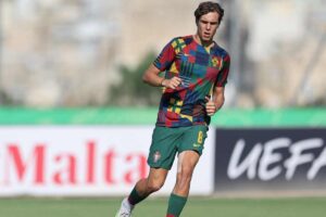 Gustavo Sà con la maglia del Portogallo