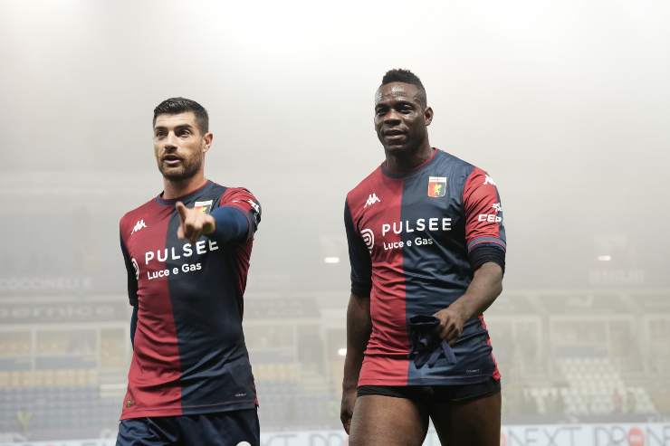 Balotelli in azione