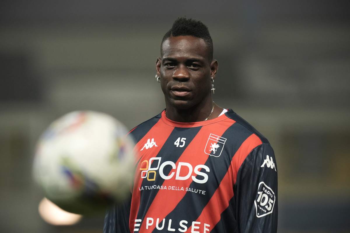 Balotelli in azione
