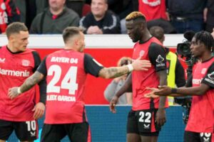Bayer Leverkusen in azione