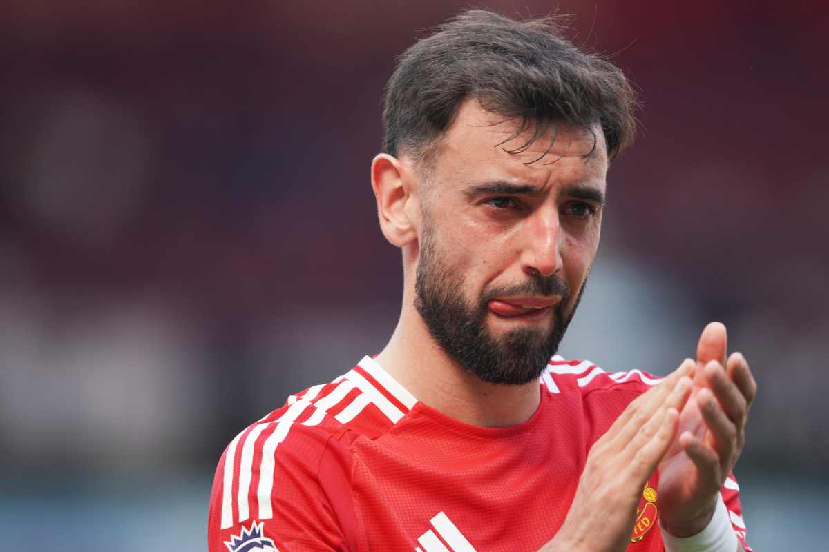 Bruno Fernandes in azione