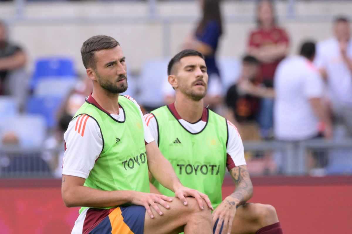 Cristante con Pellegrini