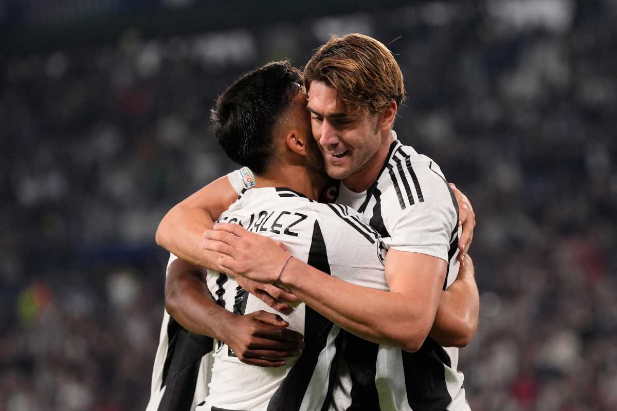 Nico Gonzalez e Dusan Vlahovic