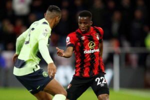 Traore in azione