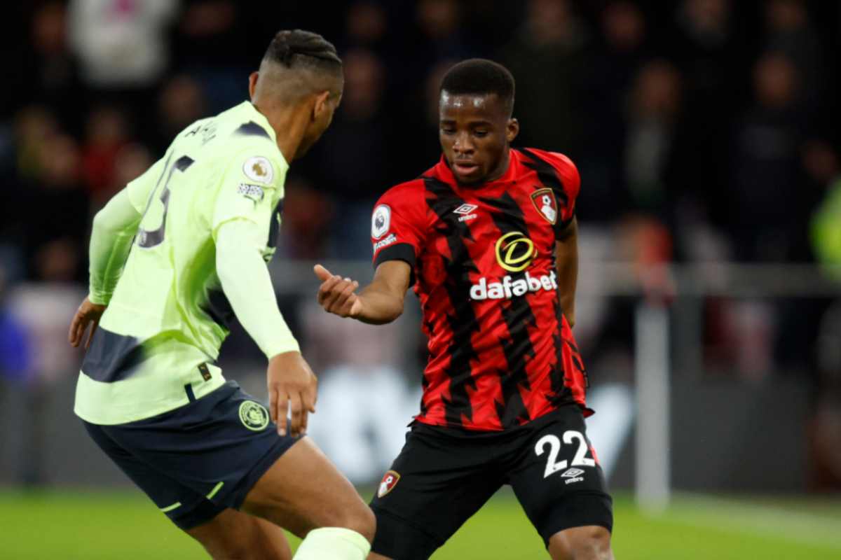 Traore in azione