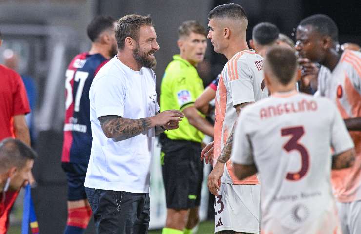 De Rossi e giocatori
