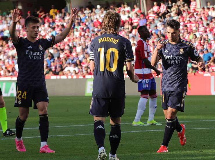 Brahim Diaz insieme a Guler