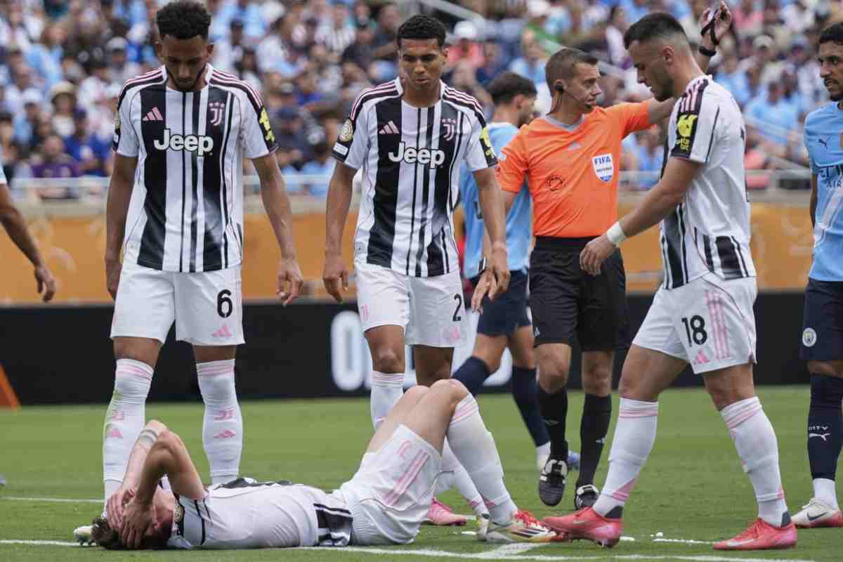 Infortunio Juventus