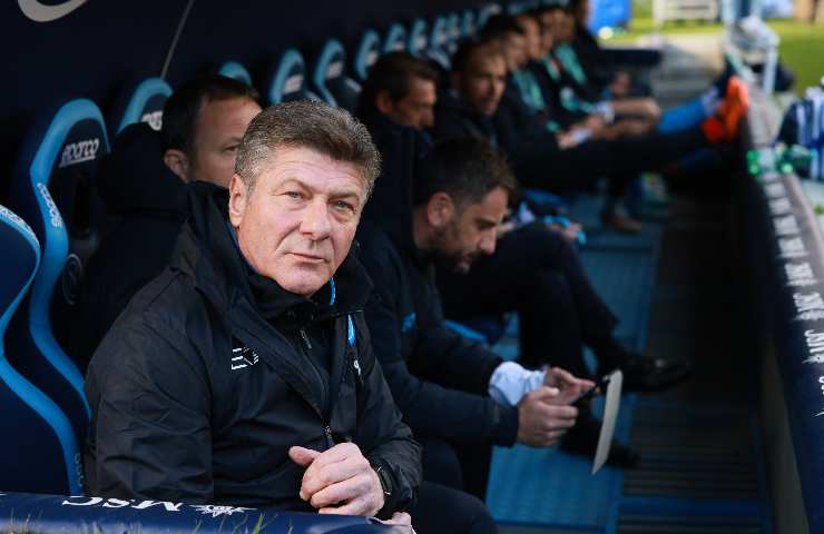 Mazzarri in panchina